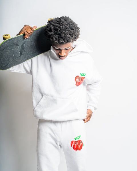 PERSONNEL Big apple logo sweatpants