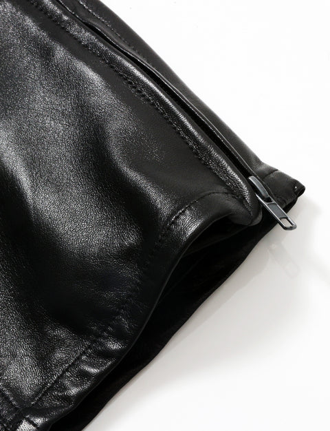 Leather Biker pant