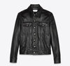 Hells Kitchen Lambskin Leather trucker jacket