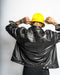 Hells Kitchen Lambskin Leather trucker jacket